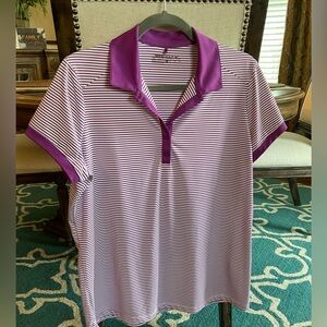 Nike Golf Dri-FIT Striped Women's Polo Shirt - Size XL